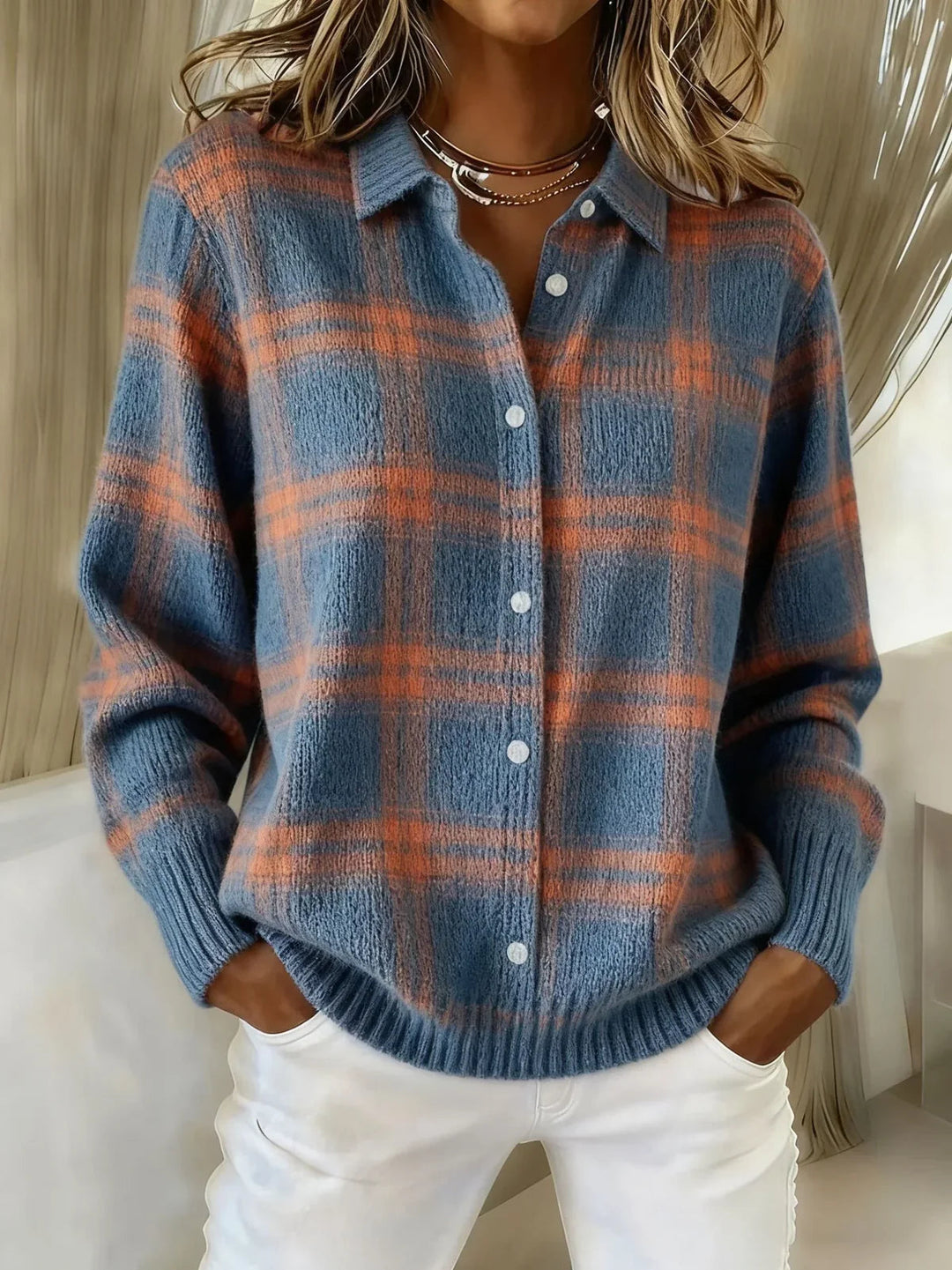 Alice | Plaid Cardigan