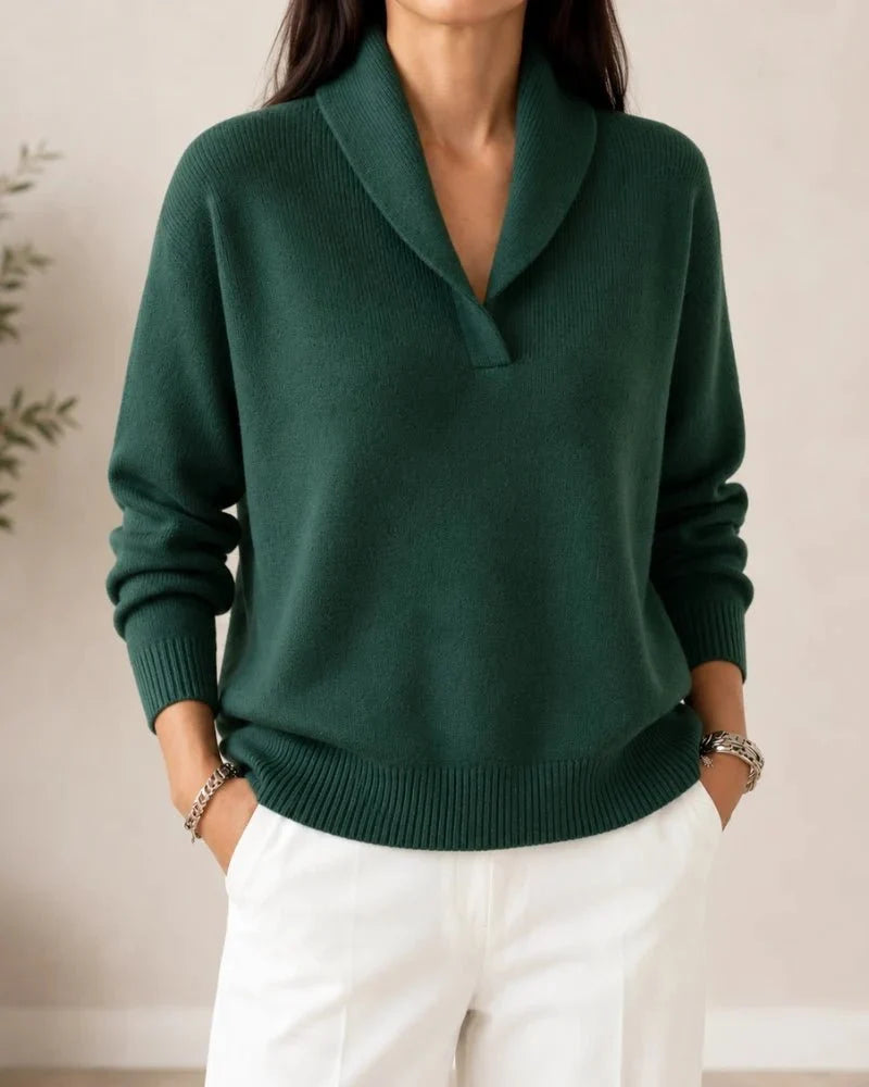 Emma | Soft V-Neck Jumper