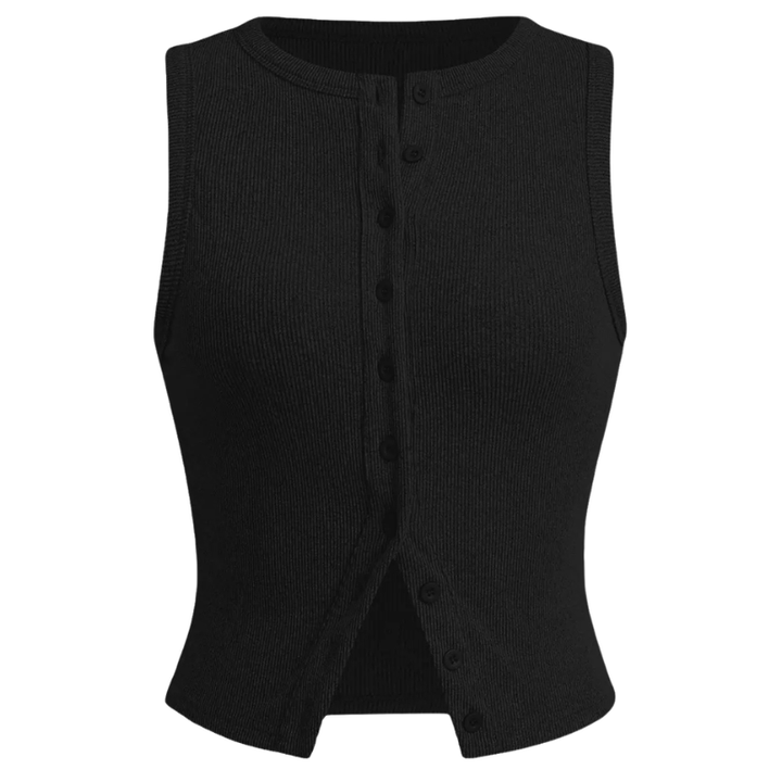 KYLIE™ – Classic Ribbed Casual Crop Top