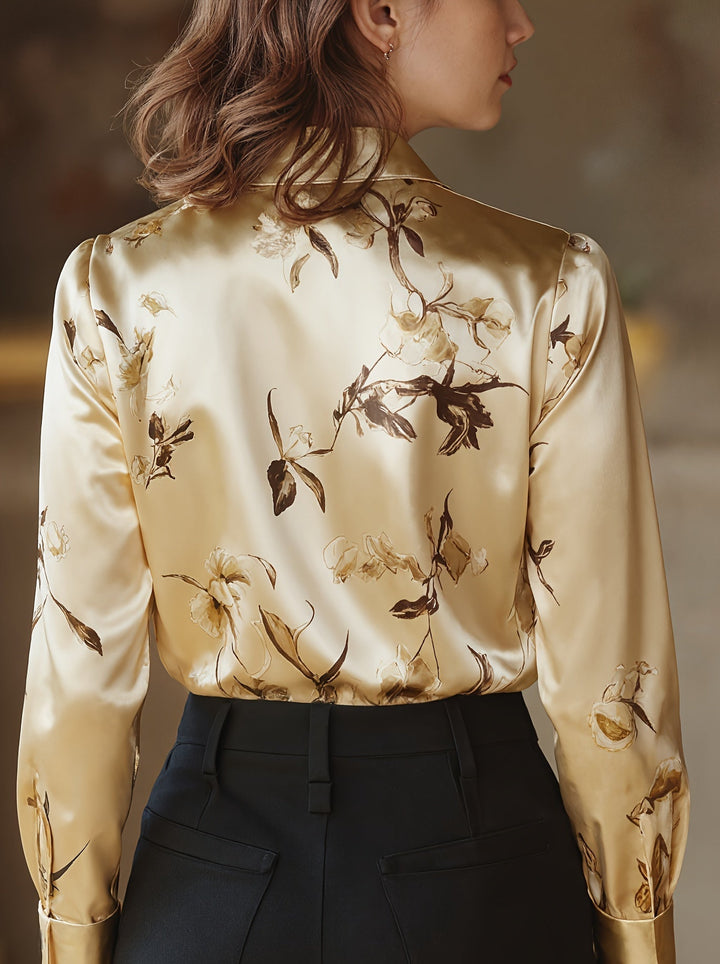 Monique™ Elegant Satin Blouse