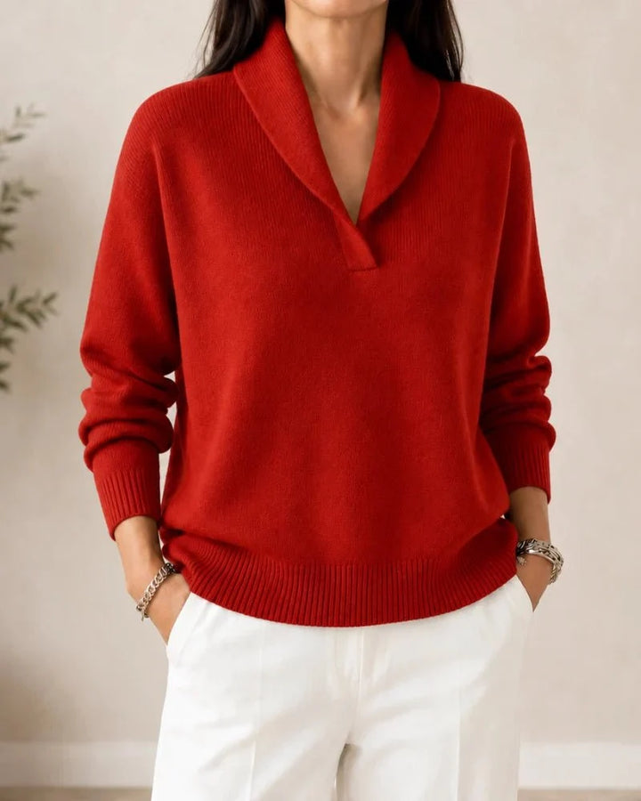 Emma | Soft V-Neck Jumper