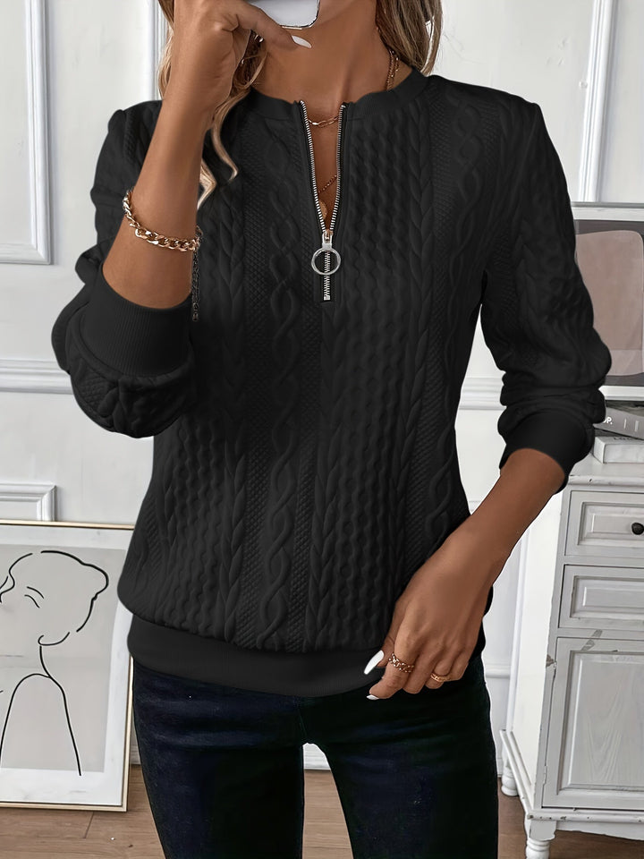 Britt | Sweater with Zipper