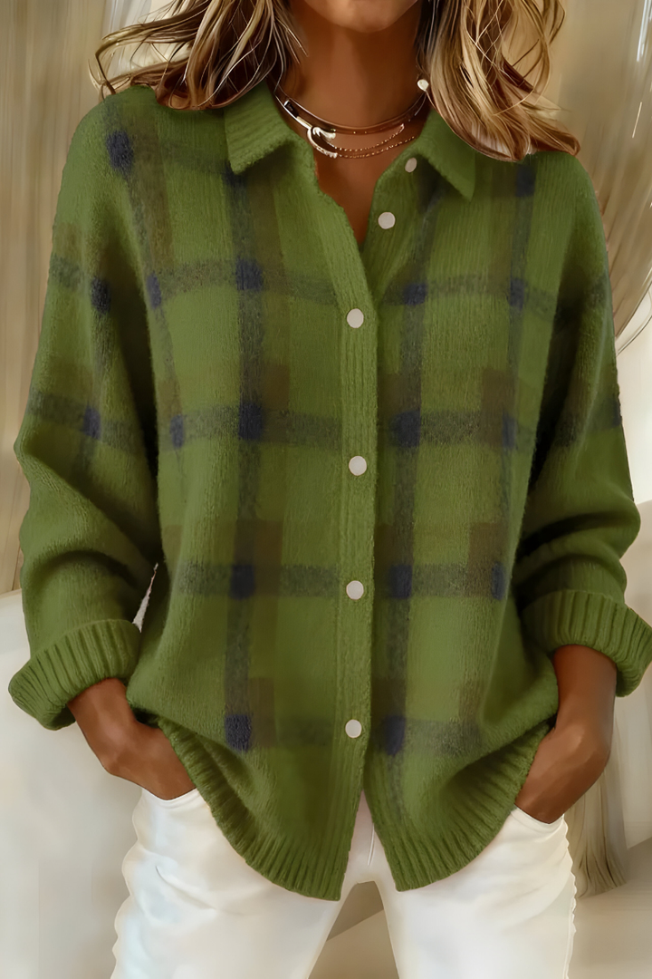 Alice | Plaid Cardigan