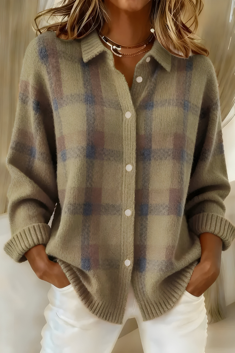 Alice | Plaid Cardigan