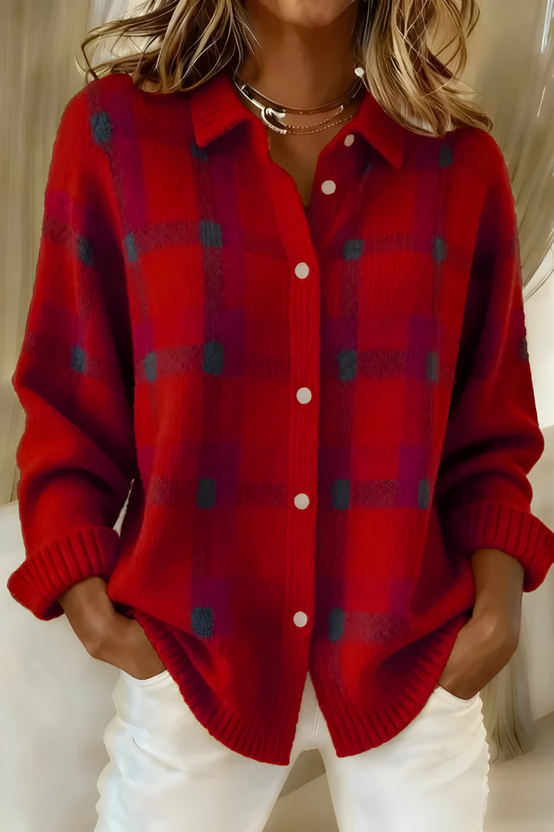 Alice | Plaid Cardigan