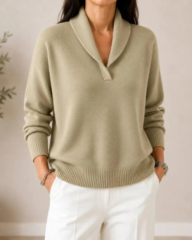 Emma | Soft V-Neck Jumper