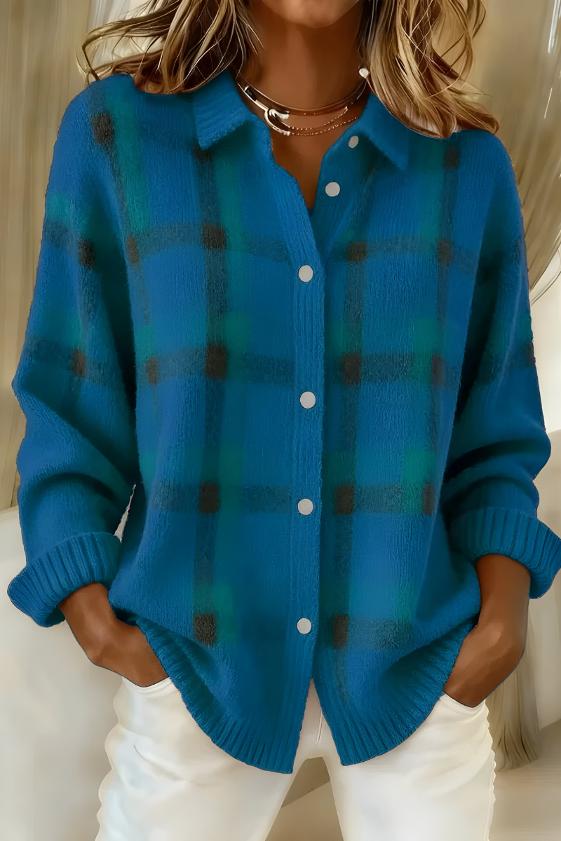 Alice | Plaid Cardigan