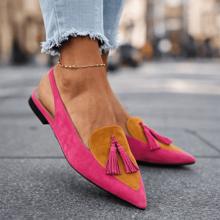 Nancy | Sandals with straps and tassels