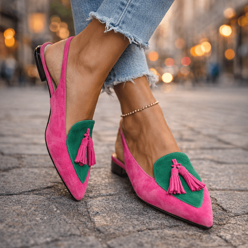 Nancy | Sandals with straps and tassels