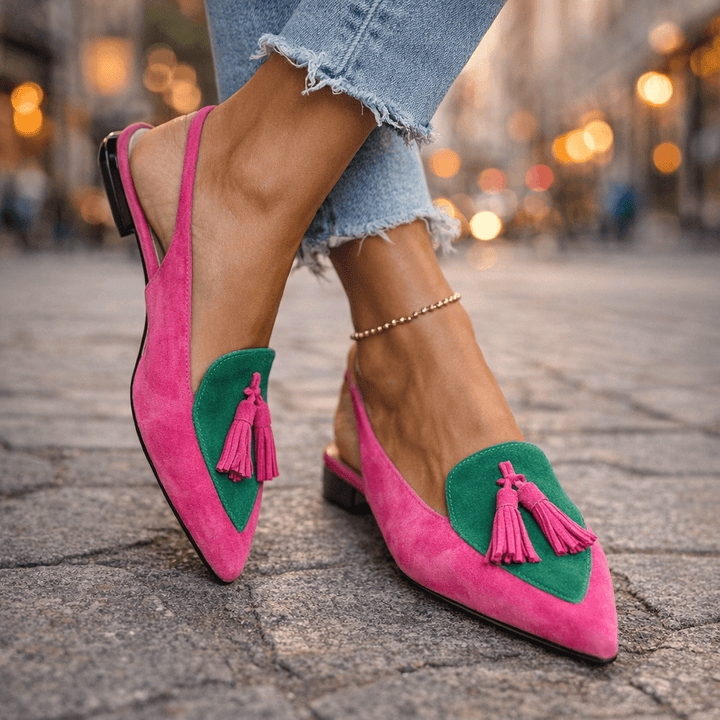 Nancy | Sandals with straps and tassels