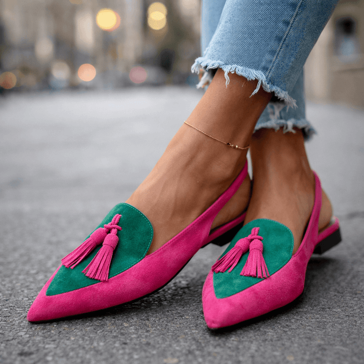 Nancy | Sandals with straps and tassels