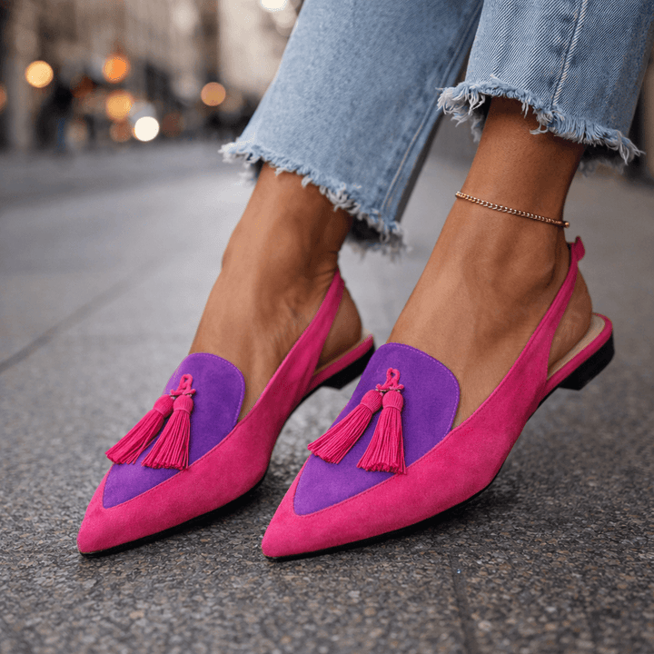 Nancy | Sandals with straps and tassels