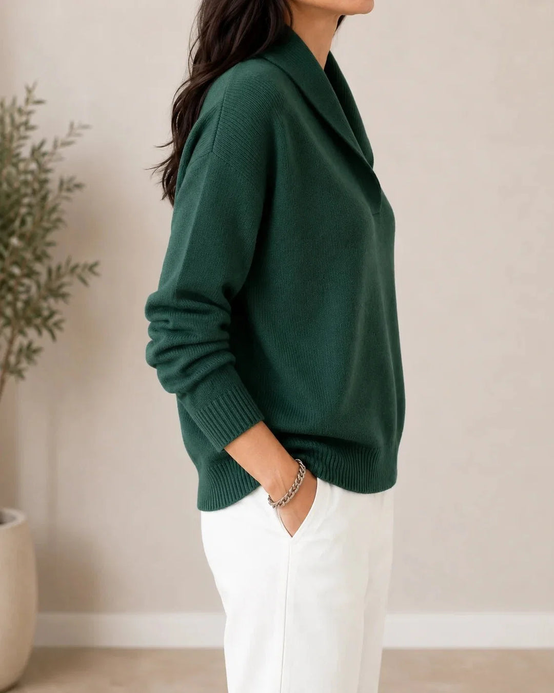 Emma | Soft V-Neck Jumper