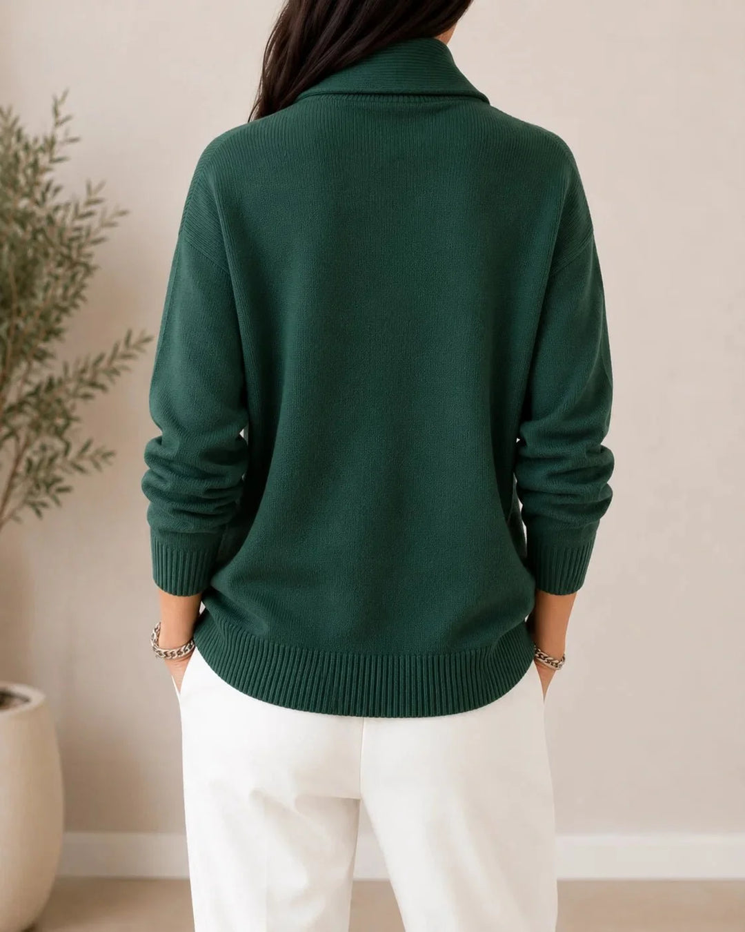 Emma | Soft V-Neck Jumper