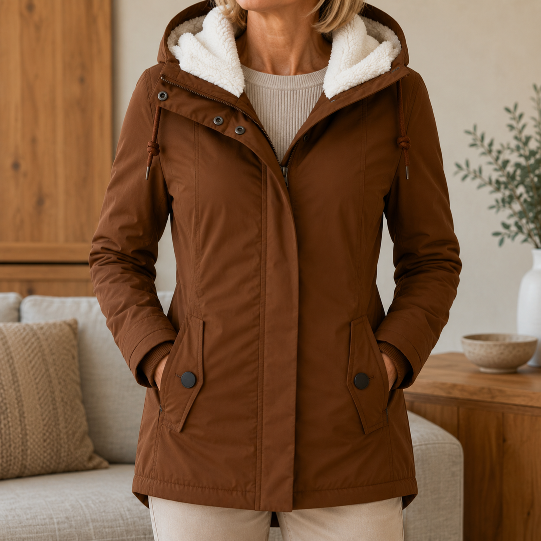 Elly | Long Waterproof Coat