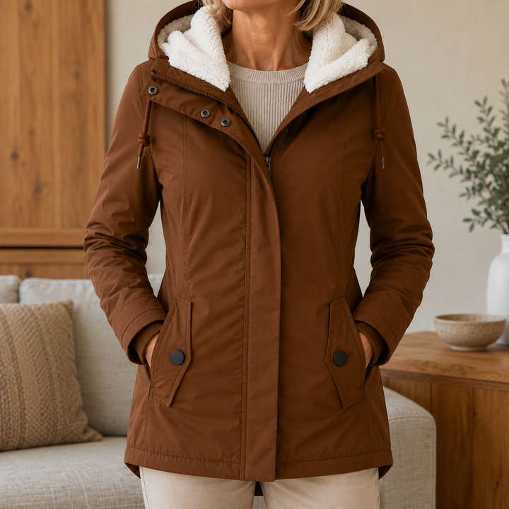 Elly | Long Waterproof Coat