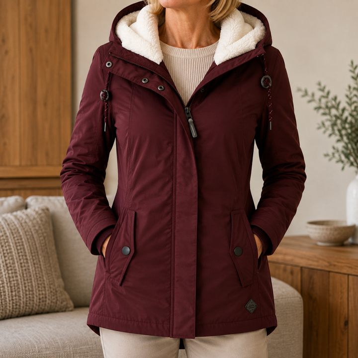 Elly | Long Waterproof Coat