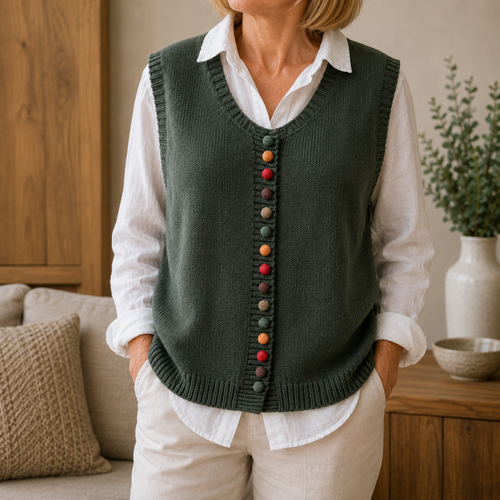 Matilda | Cashmere Knit Vest