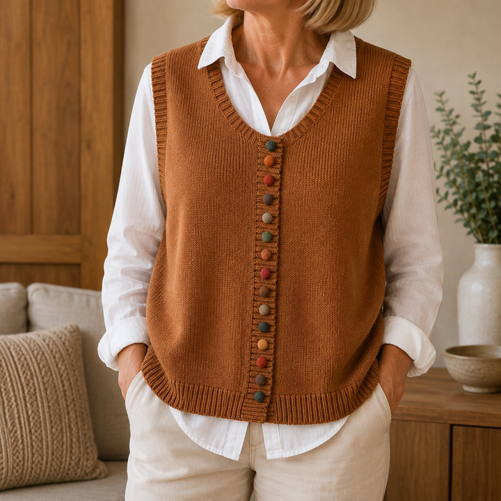 Matilda | Cashmere Knit Vest