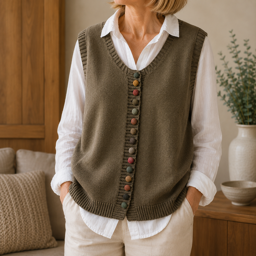 Matilda | Cashmere Knit Vest