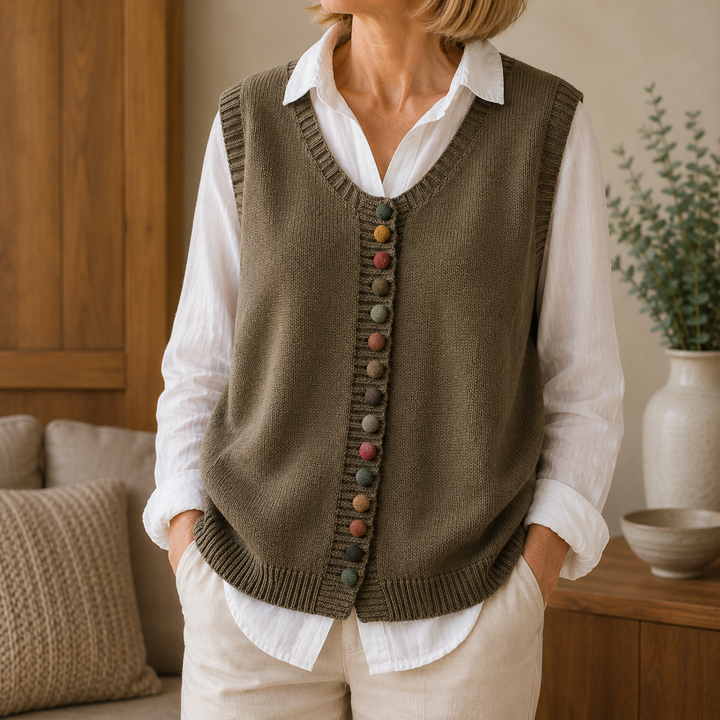 Matilda | Cashmere Knit Vest