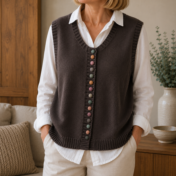 Matilda | Cashmere Knit Vest