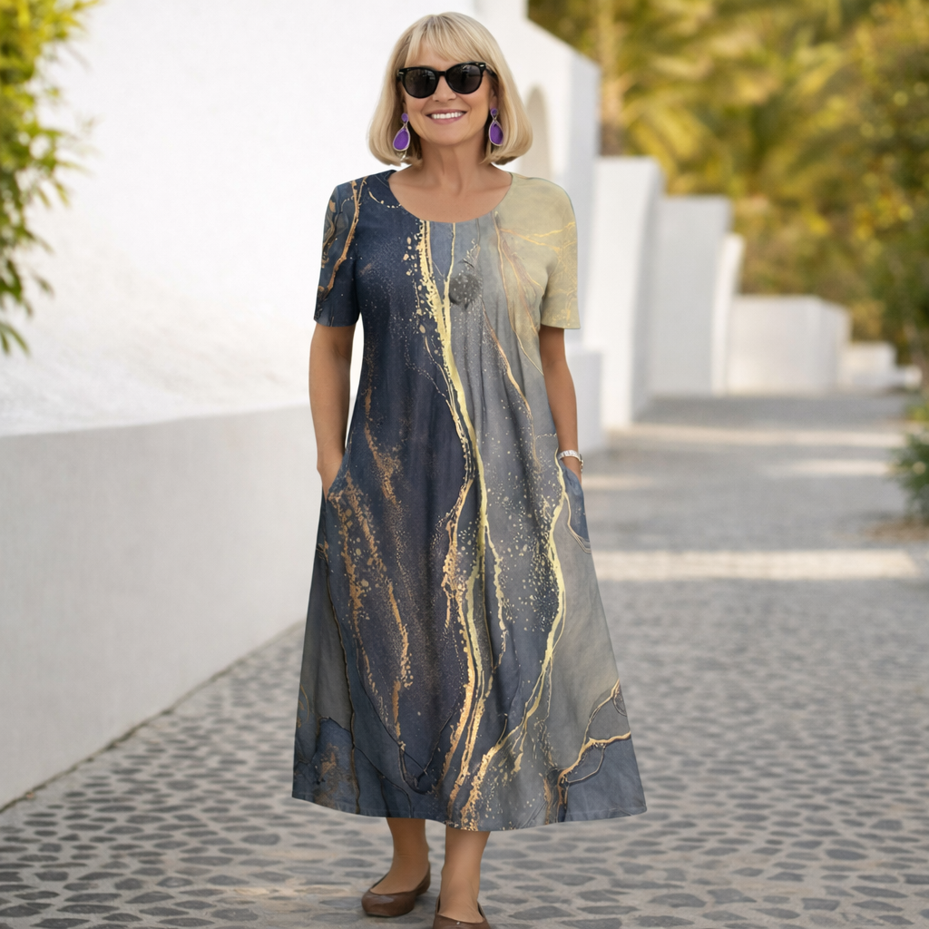 Robin | Floral Midi Dress