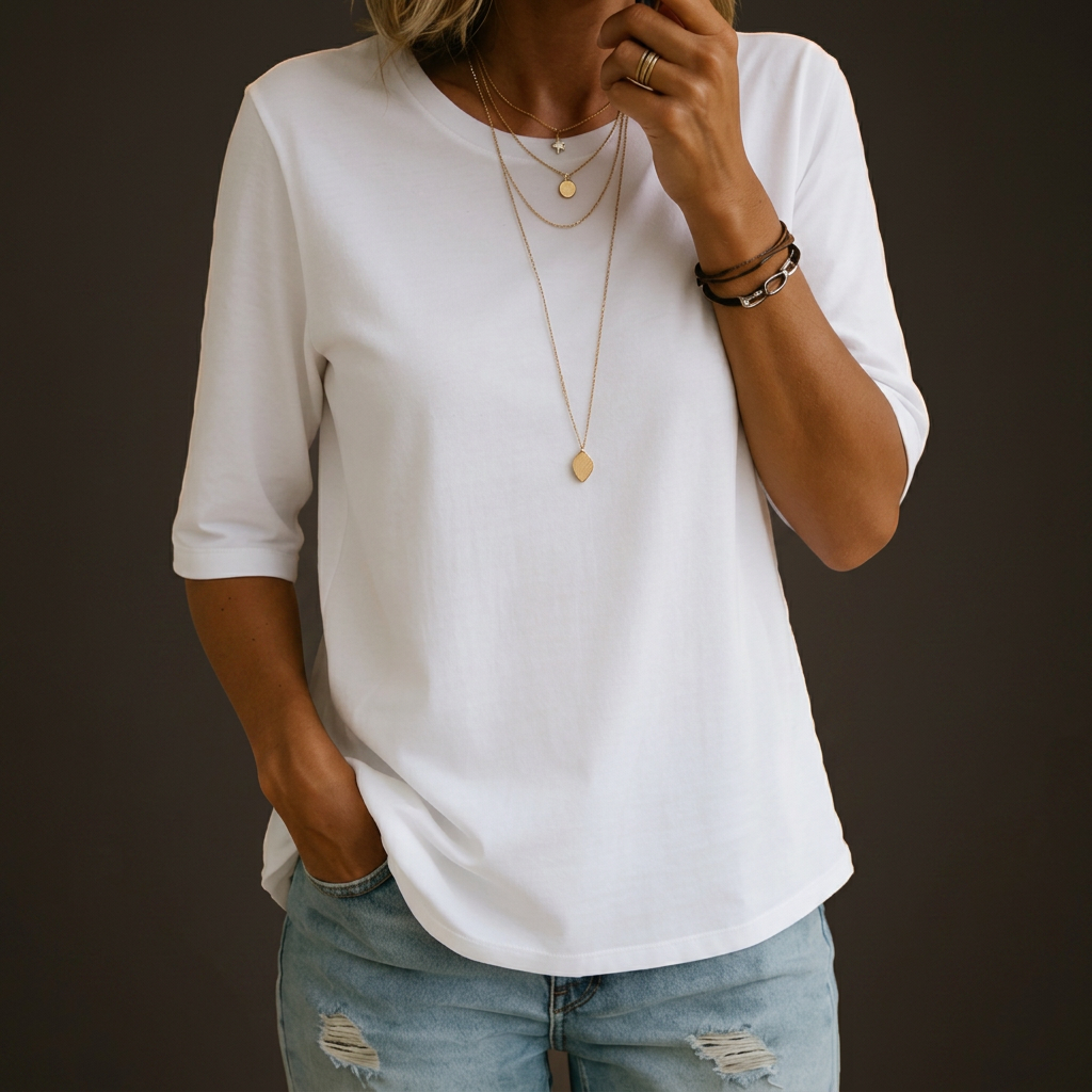 Linda | Cotton Tee
