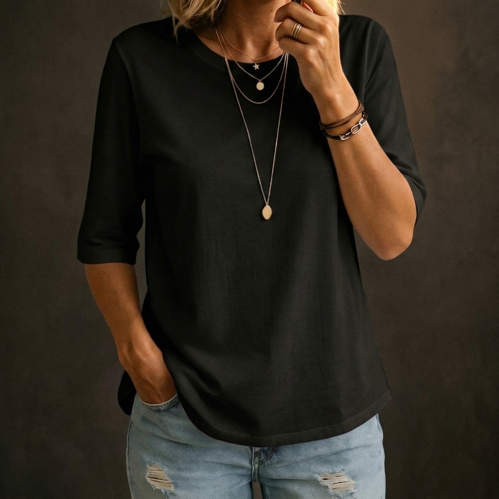 Linda | Cotton Tee