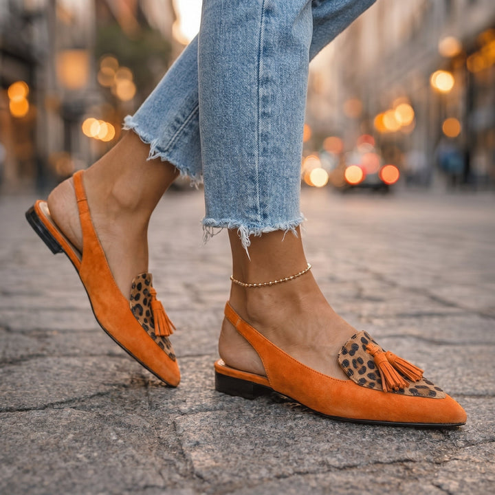 Nancy | Sandals with straps and tassels
