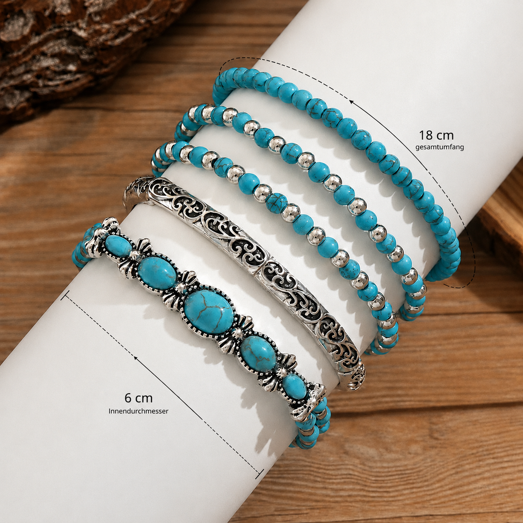 Azorra | Bohemian Armband-Set