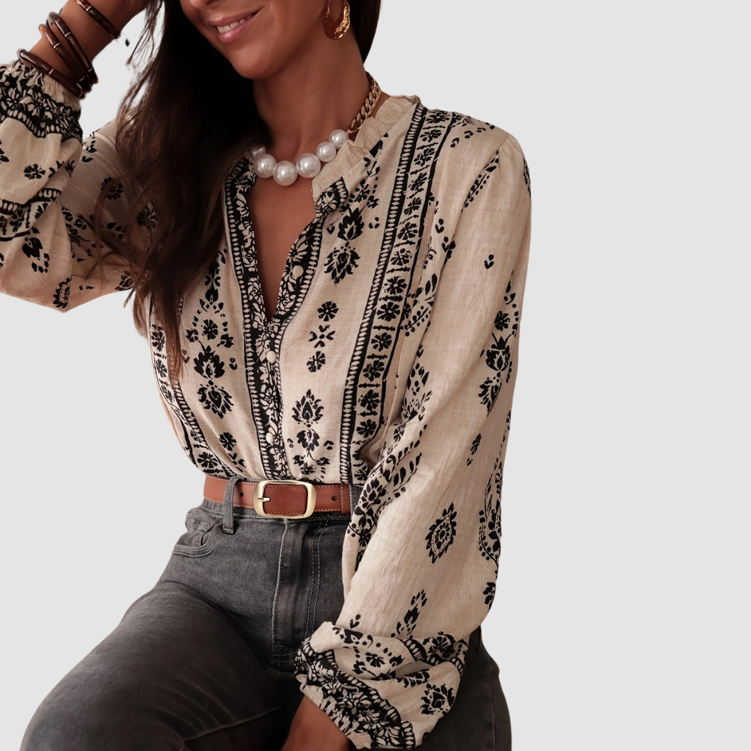 Jessica™ Chic breathable Boho blouse