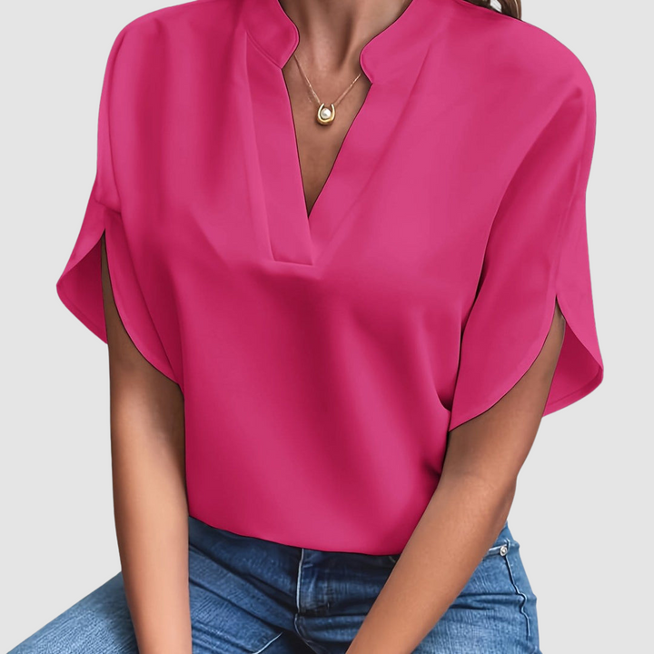 Elain™ Draped Blouse
