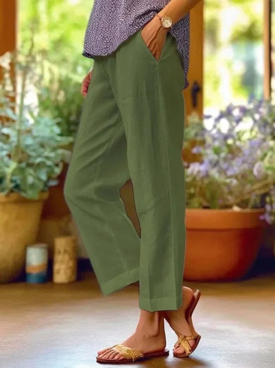 Eva | Coastal Breeze Trousers