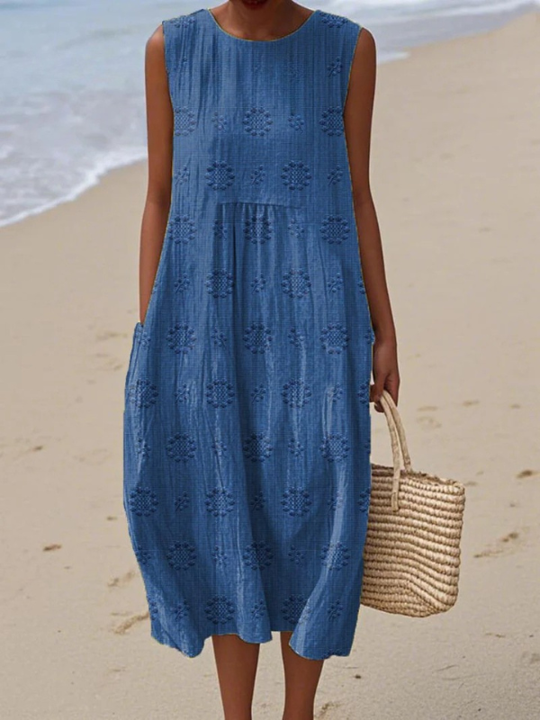Willa™ | Embroidered Midi Dress