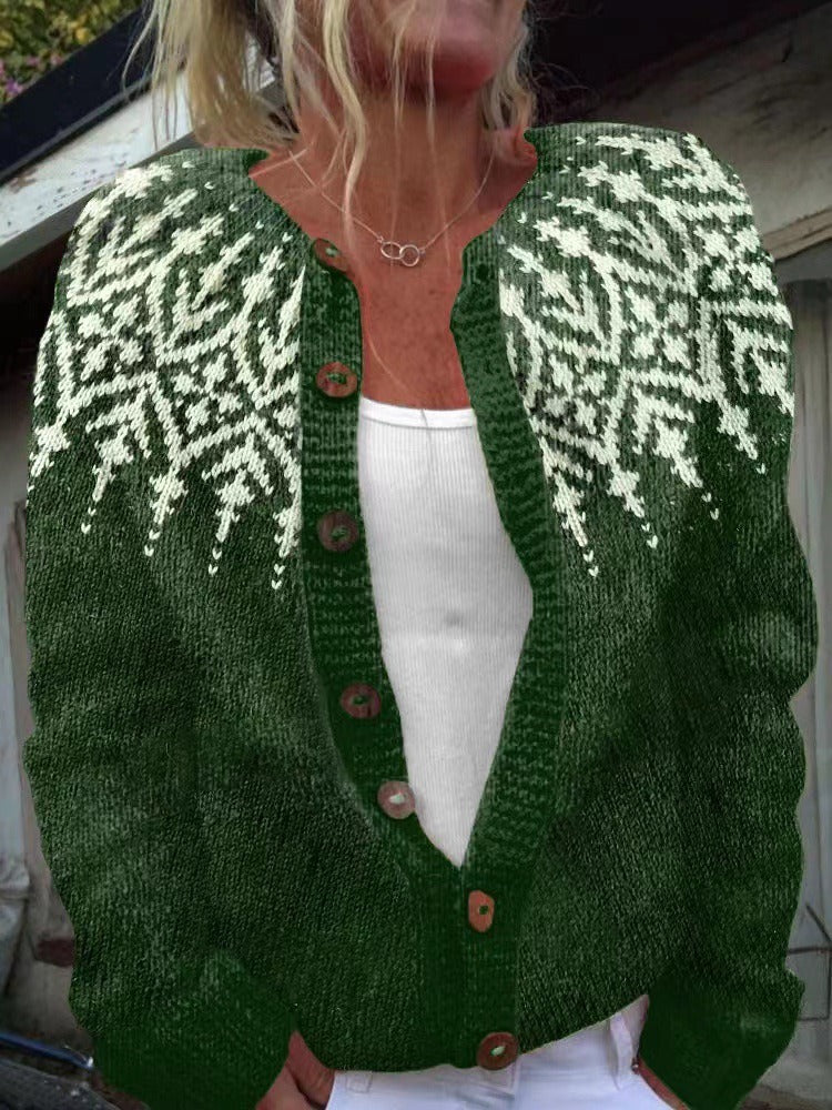 BRIANNA | VINTAGE ICELANDIC CARDIGAN