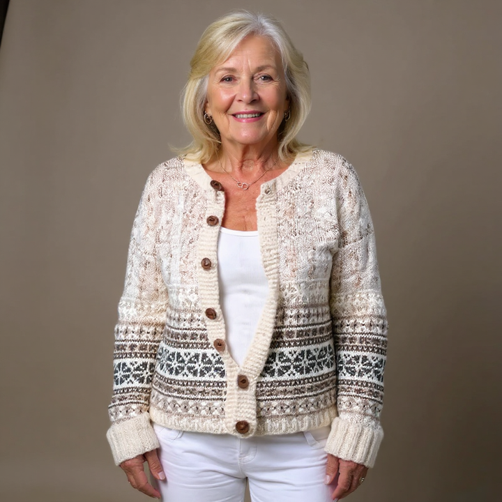 BRIELLE | VINTAGE ICELANDIC CARDIGAN