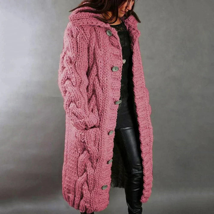 Josie | Women’s Long Chunky-Knit Cardigan