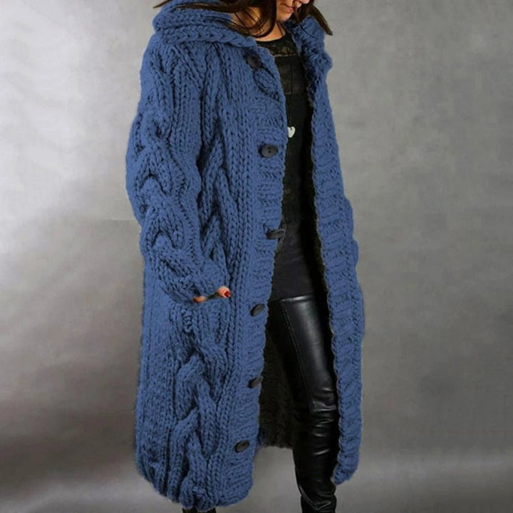 Josie | Women’s Long Chunky-Knit Cardigan