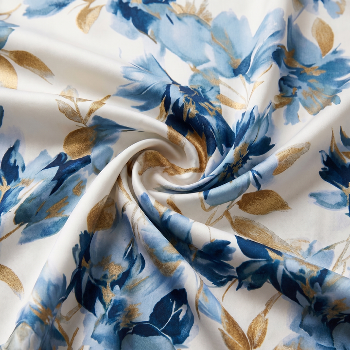 Florence | Floral Wrap Midi Dress